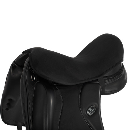 ACAVALLO DRESSAGE 10MM GEL SEAT SAVER DRI-LEX, BLACK, L